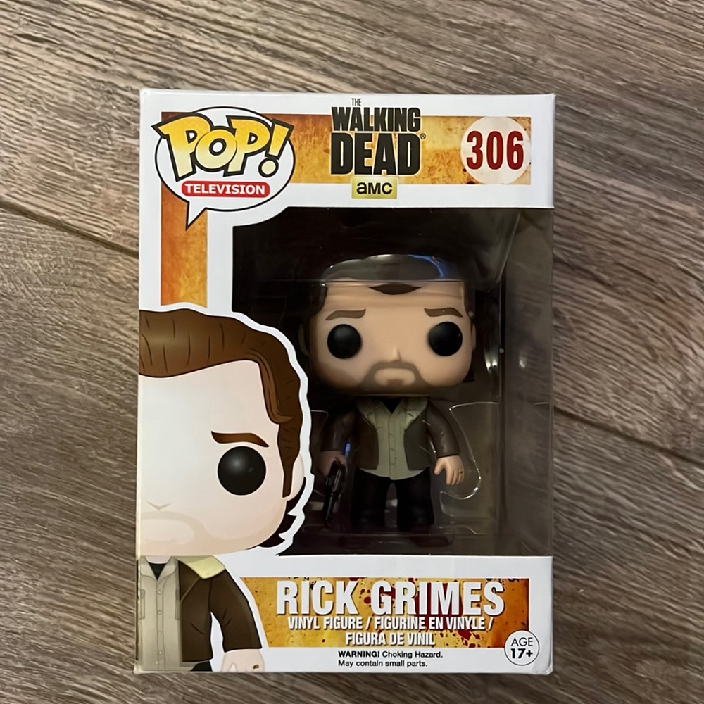 Funko Pop Television The Walking Dead Rick Grimes #306